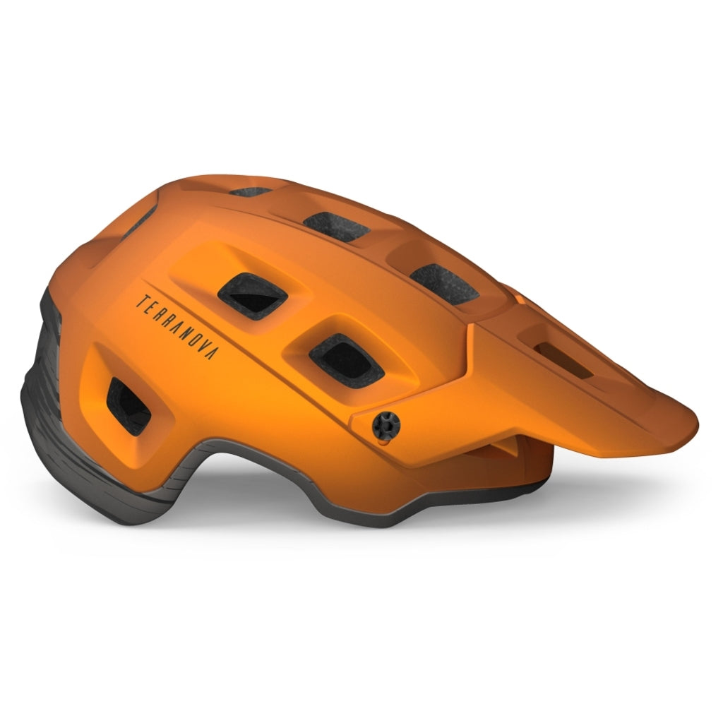 Fietshelm - MET - Terranova MIPS - Orange/Titanium Metallic Fietshelm - MET - Terranova MIPS - Orange/Titanium Metallic